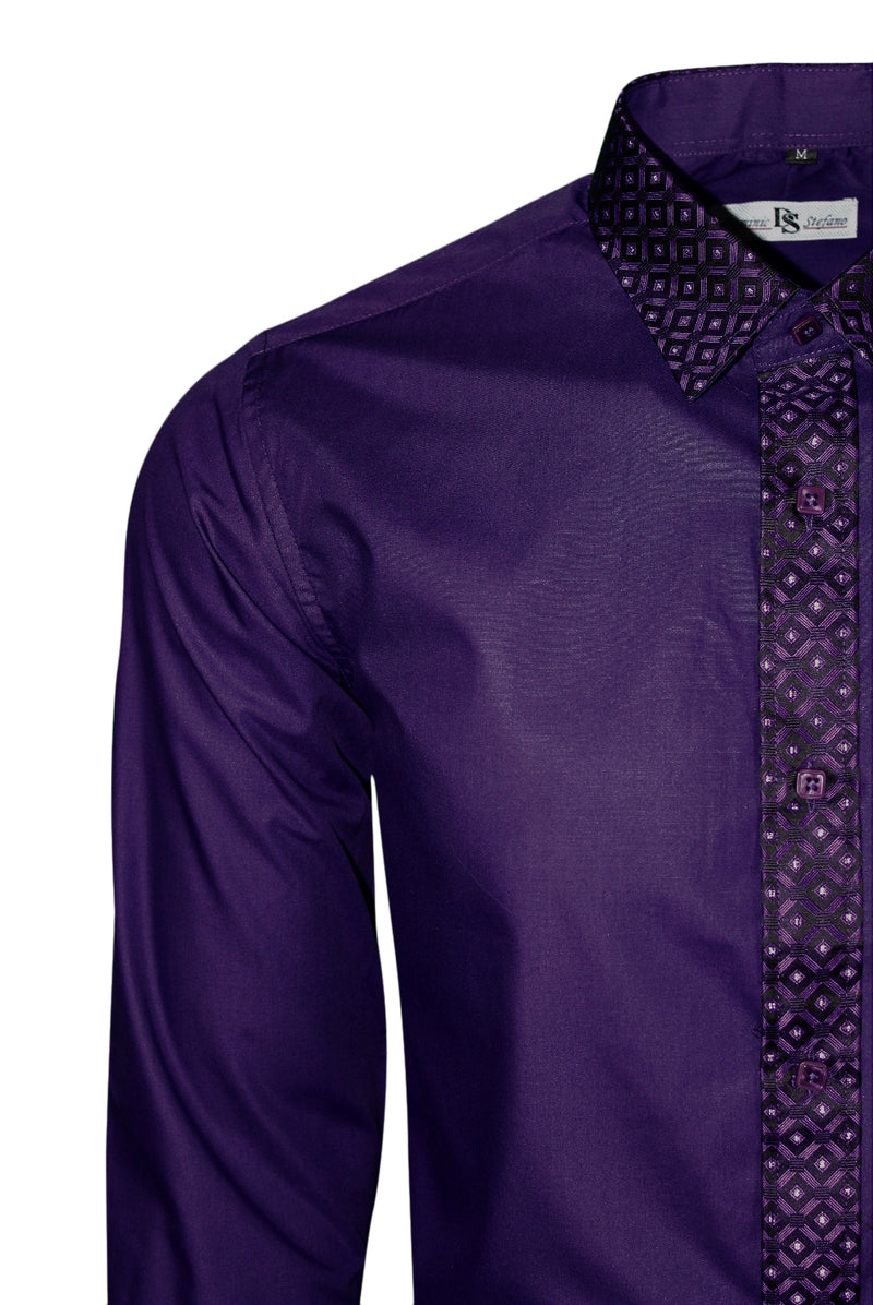 Purple Party Trim Shirt