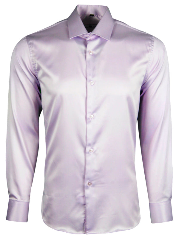 Lilac Satin Shirt