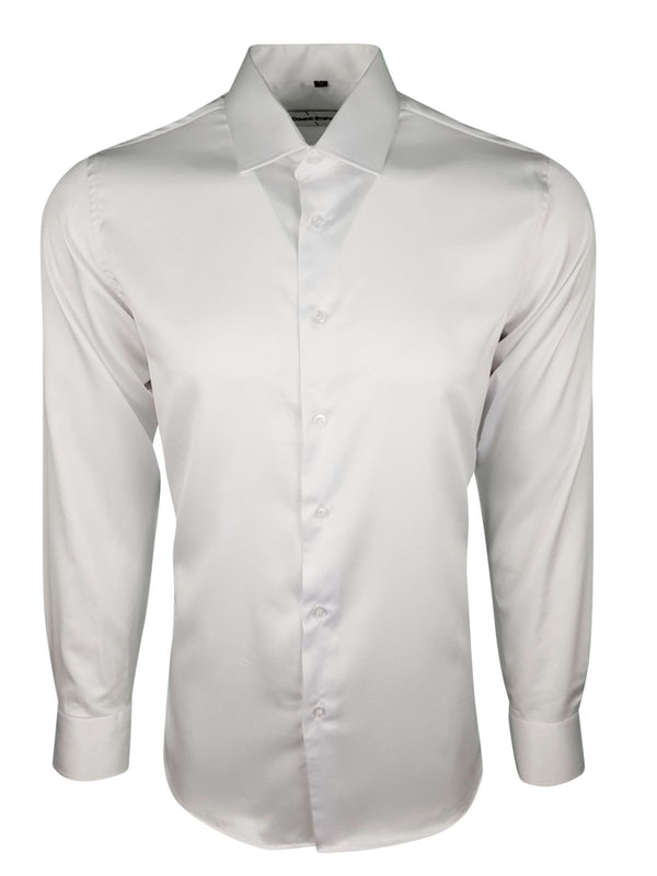 White Satin Shirt
