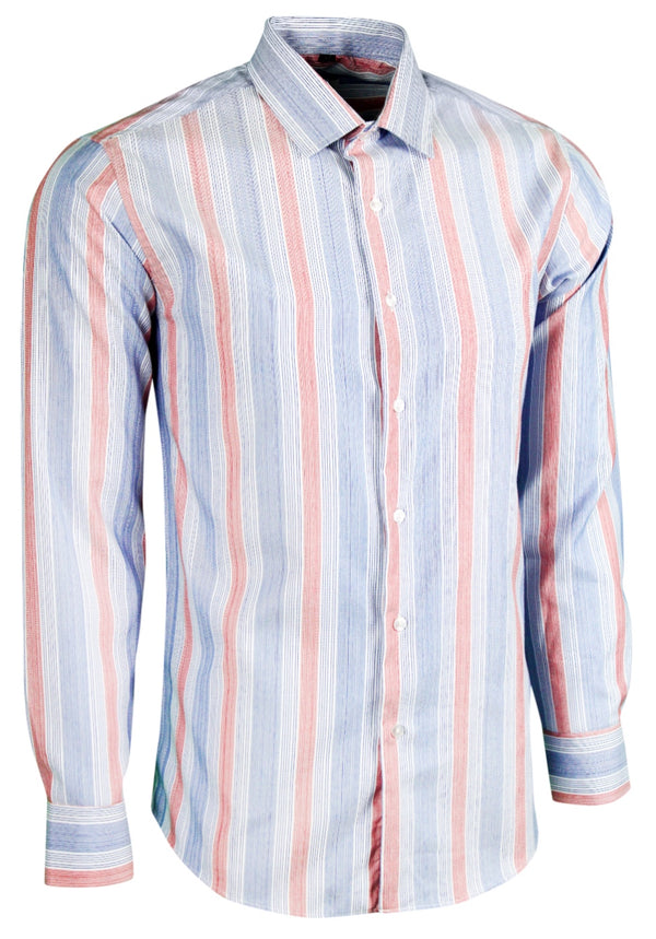Sky 70's Stripe Shirt